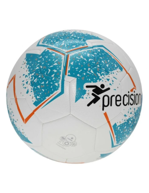 Precision Fusion IMS Training Football - White/Cyan